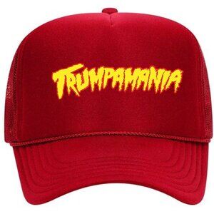 Trumpamania Trump 2024 MAGA Funny Gift Gag Foam Trucker Hat Mesh Snapback